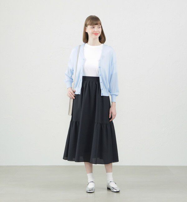 MACKINTOSH PHILOSOPHY「【Heavenly Sheer Knit】ドルマンカーディガン」|ニット・セーター|