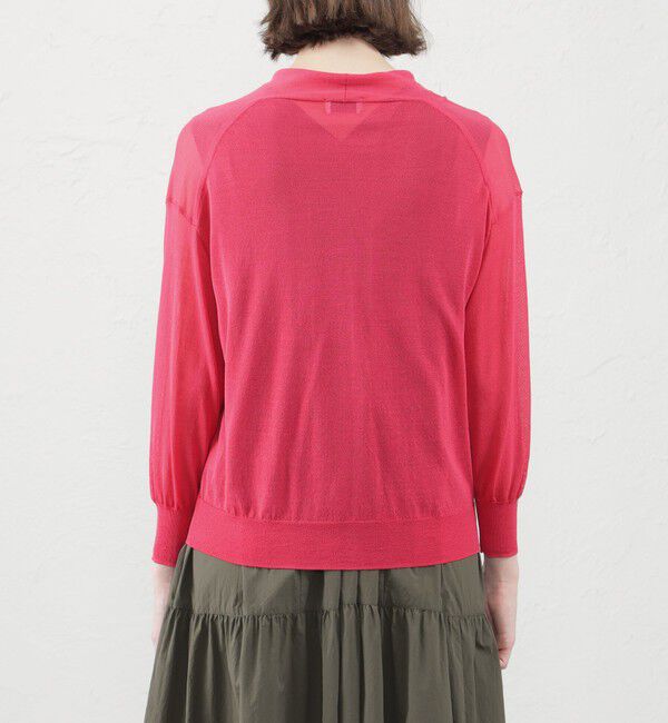 MACKINTOSH PHILOSOPHY「【Heavenly Sheer Knit】ドルマンカーディガン」|ニット・セーター|