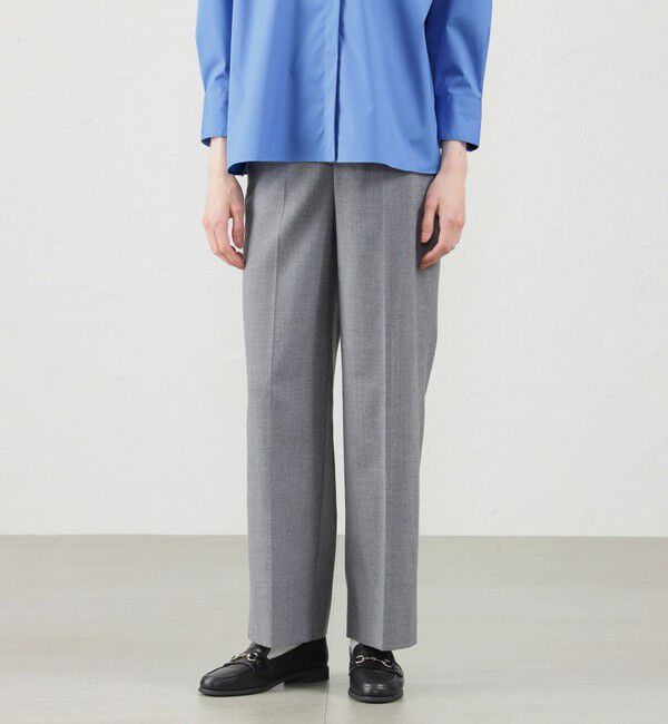 MACKINTOSH PHILOSOPHY「ウォッシャブルウールワイドパンツ」|その他|グレー