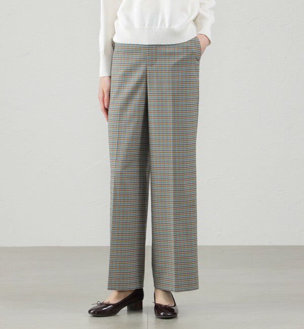 MACKINTOSH PHILOSOPHY「ウォッシャブルウールワイドパンツ」|その他|ベージュ