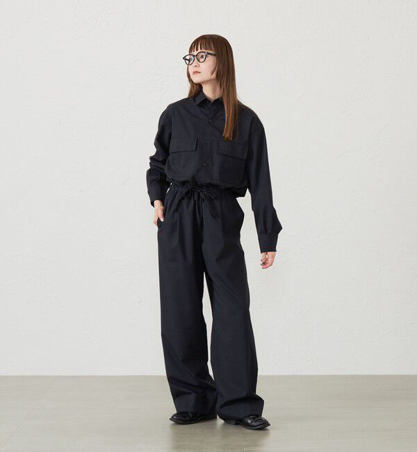 MACKINTOSH PHILOSOPHY「GREY LABEL ウールミックスオフィサーシャツ」|シャツ・ブラウス|