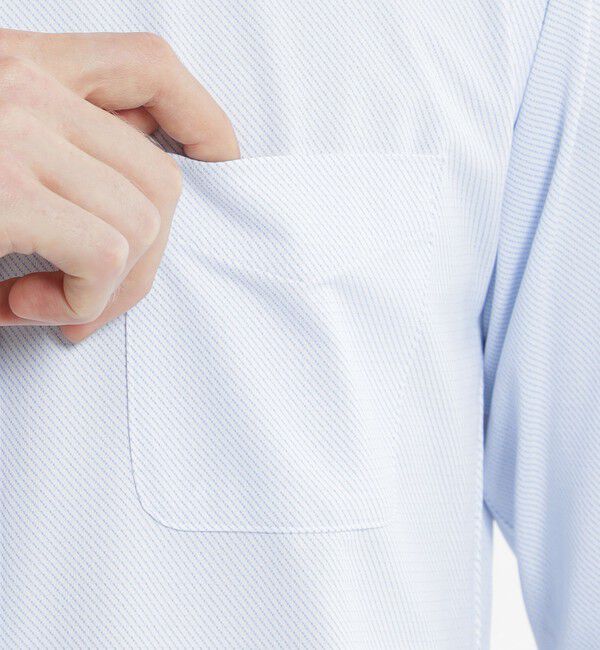 MACKINTOSH PHILOSOPHY「トロッター ボタンダウンシャツ トリコットジャージーバリエーション」|シャツ・ブラウス|
