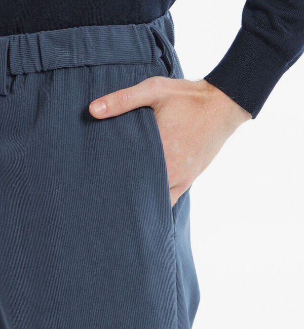 MACKINTOSH PHILOSOPHY「トリコットコーデュロイ イージーパンツ」|スラックス|