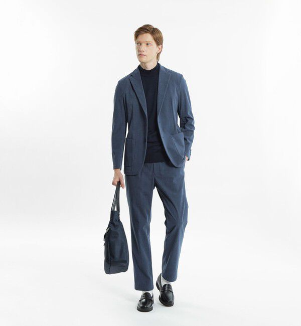 MACKINTOSH PHILOSOPHY「トリコットコーデュロイ イージーパンツ」|スラックス|