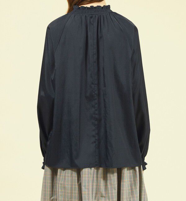 MACKINTOSH PHILOSOPHY「サテンシャーリングブラウス」|シャツ・ブラウス|