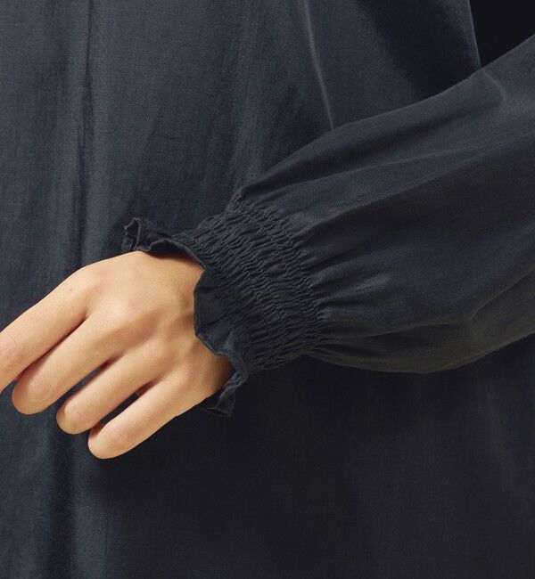 MACKINTOSH PHILOSOPHY「サテンシャーリングブラウス」|シャツ・ブラウス|