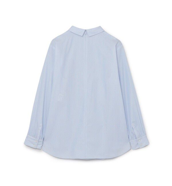 MACKINTOSH PHILOSOPHY「コットンサテンロールカラーブラウス」|シャツ・ブラウス|