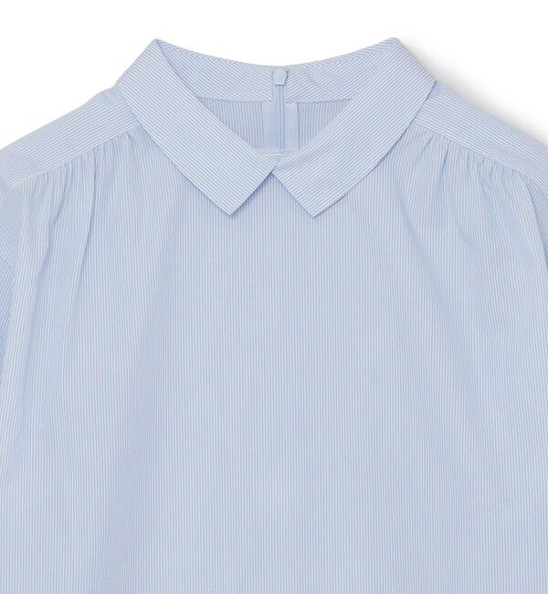 MACKINTOSH PHILOSOPHY「コットンサテンロールカラーブラウス」|シャツ・ブラウス|