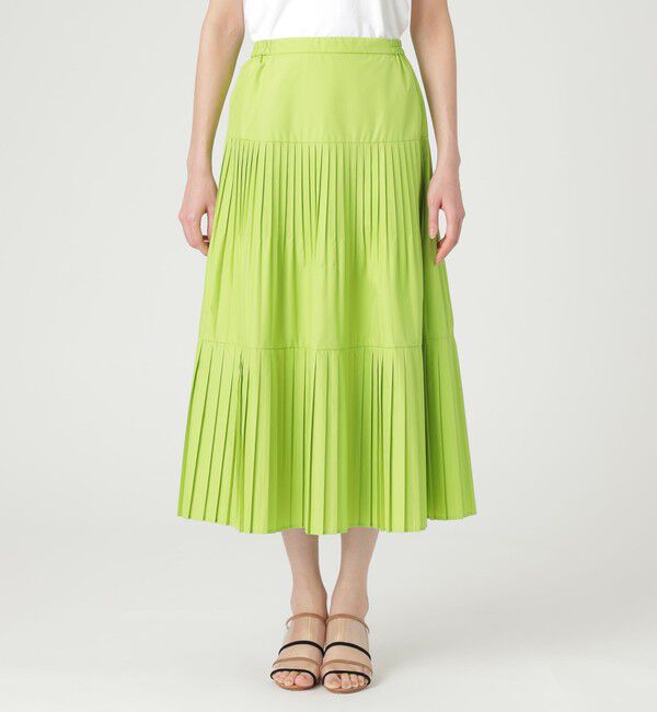  「【ドラマ着用商品】ティアードプリーツスカート」|スカート|