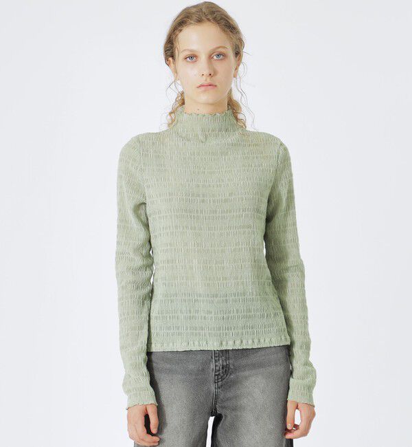  「ランダムシャーリングプルオーバー」|その他|ライトグリーン