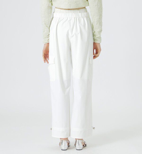  「ダブルウエストカーゴパンツ」|カーゴ|