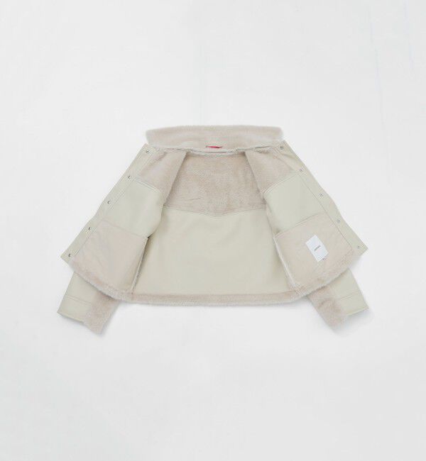  「ファーコンビワークブルゾン」|ブルゾン・スタジャン|