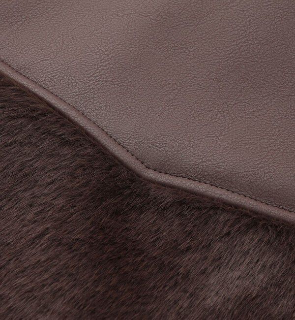  「ファーコンビワークブルゾン」|ブルゾン・スタジャン|