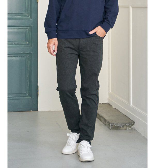 ikka「【雑誌MonoMax4月号掲載】GOKU楽パンツ EASY STRETCH 5ポケット」|その他|チャコール