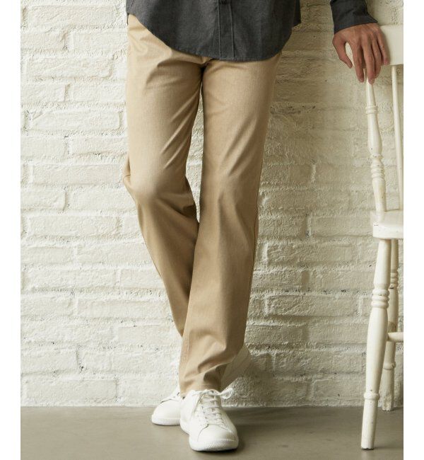 ikka「【雑誌MonoMax4月号掲載】GOKU楽パンツ EASY STRETCH 5ポケット」|その他|ベージュ