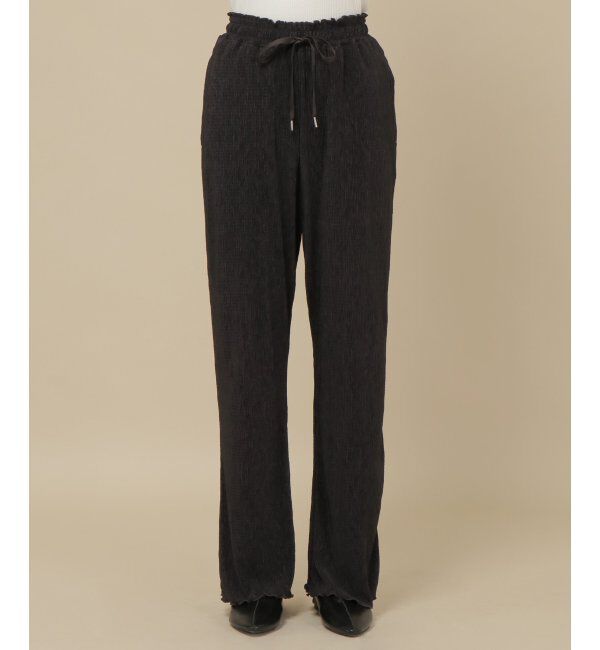 IKKA LOUNGE「ワッシャープリーツパンツ」|その他|