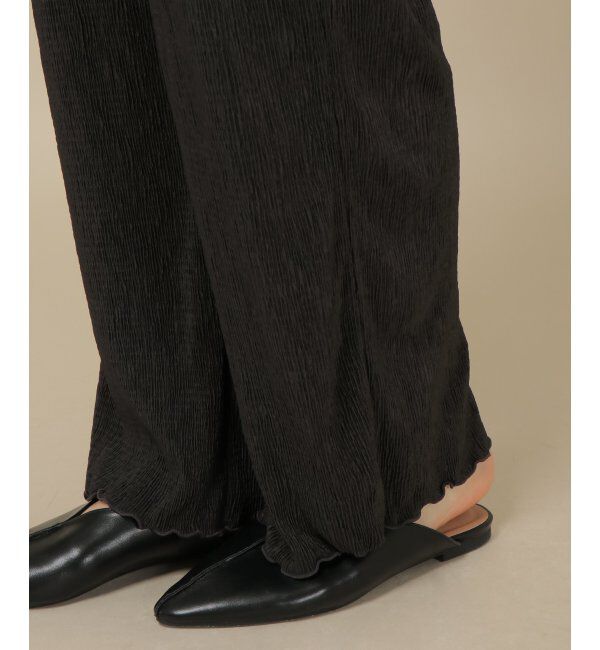 IKKA LOUNGE「ワッシャープリーツパンツ」|その他|