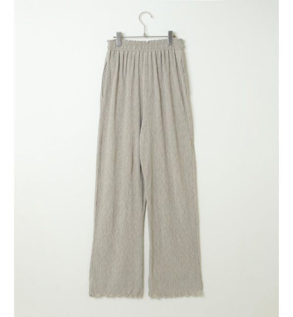 IKKA LOUNGE「ワッシャープリーツパンツ」|その他|