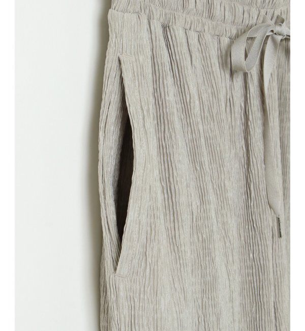 IKKA LOUNGE「ワッシャープリーツパンツ」|その他|