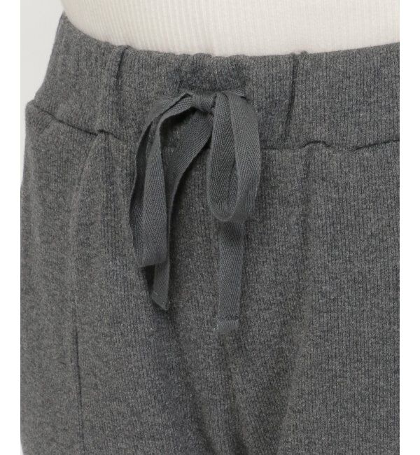 IKKA LOUNGE「テレコ裾スリットパンツ」|その他|