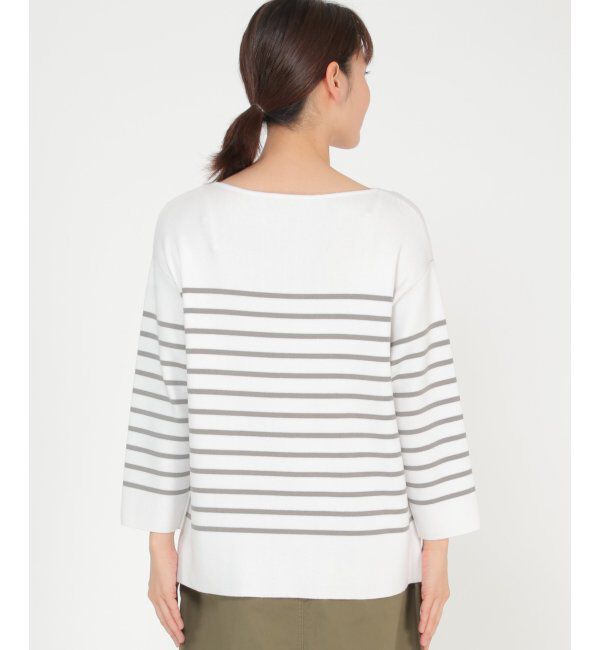 ikka「エコベロボートネックプルオーバー」|プルオーバー|