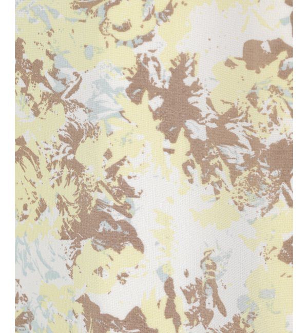 IKKA LOUNGE「大柄フラワープリントスカート」|スカート|