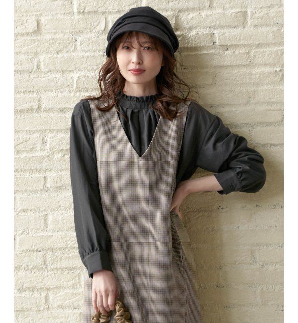 ikka「襟フリル2WAYブラウス」|シャツ・ブラウス|