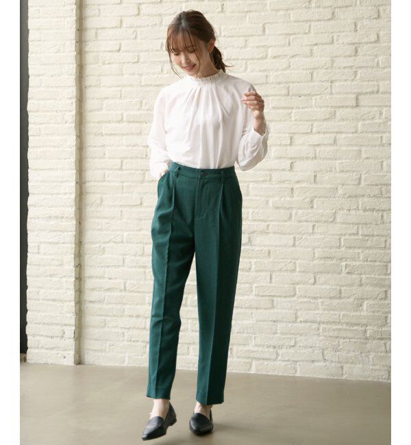 ikka「襟フリル2WAYブラウス」|シャツ・ブラウス|