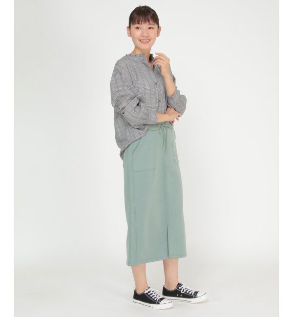 ikka「襟フリル2WAYブラウス」|シャツ・ブラウス|