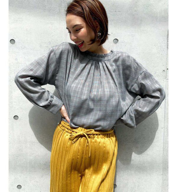 ikka「襟フリル2WAYブラウス」|シャツ・ブラウス|ソノタA