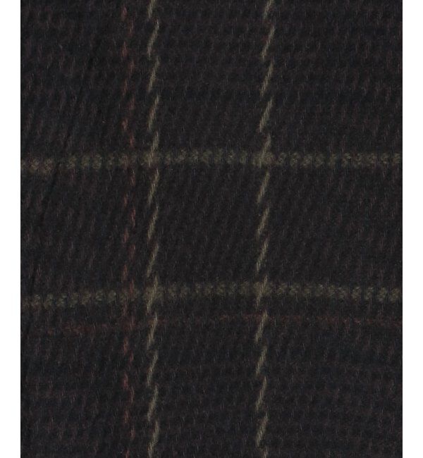 ikka「ツイルチェック起毛CPOシャウター」|シャツ・ブラウス|