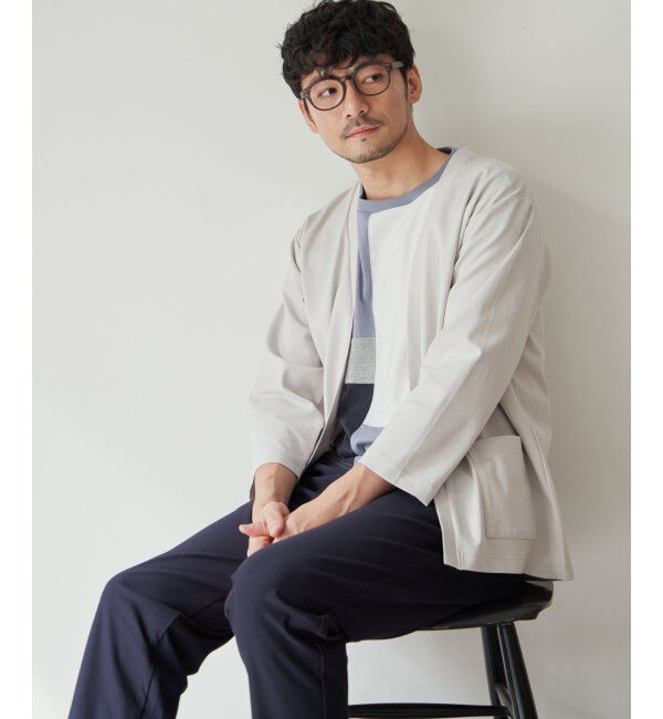 ikka「8分袖セイケツカイテキカーディガン」|カーディガン|
