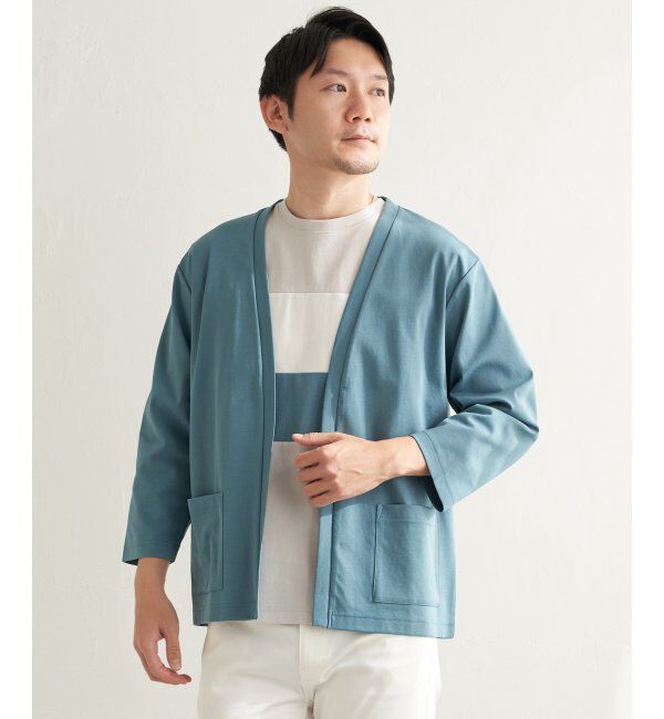 ikka「8分袖セイケツカイテキカーディガン」|カーディガン|グリーン