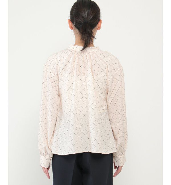 IKKA LOUNGE「【洗濯機で洗える】前後2WAYタイブラウス」|シャツ・ブラウス|