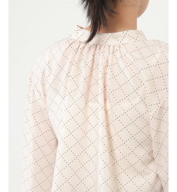 IKKA LOUNGE「【洗濯機で洗える】前後2WAYタイブラウス」|シャツ・ブラウス|