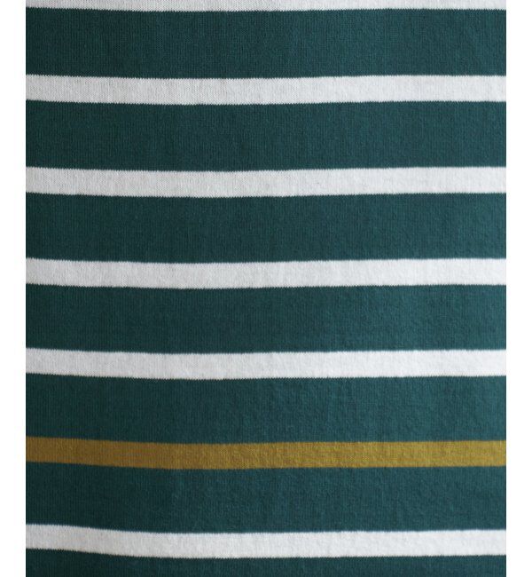 ikka「ボルテックスパネルボーダーＴ」|Tシャツ・カットソー|