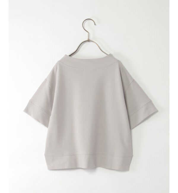 ikka kids「【親子おそろい】鹿の子ワイドネックプルオーバー（120~160cm）」|Tシャツ・カットソー|