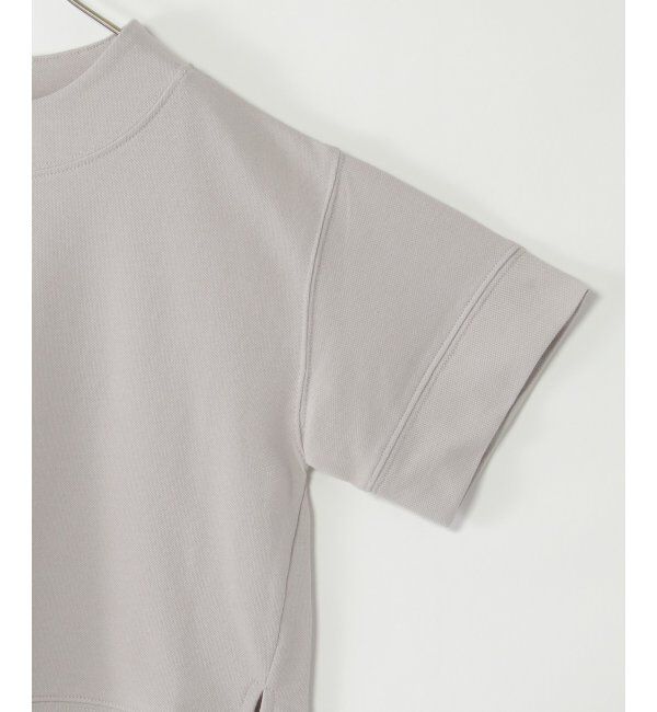 ikka kids「【親子おそろい】鹿の子ワイドネックプルオーバー（120~160cm）」|Tシャツ・カットソー|