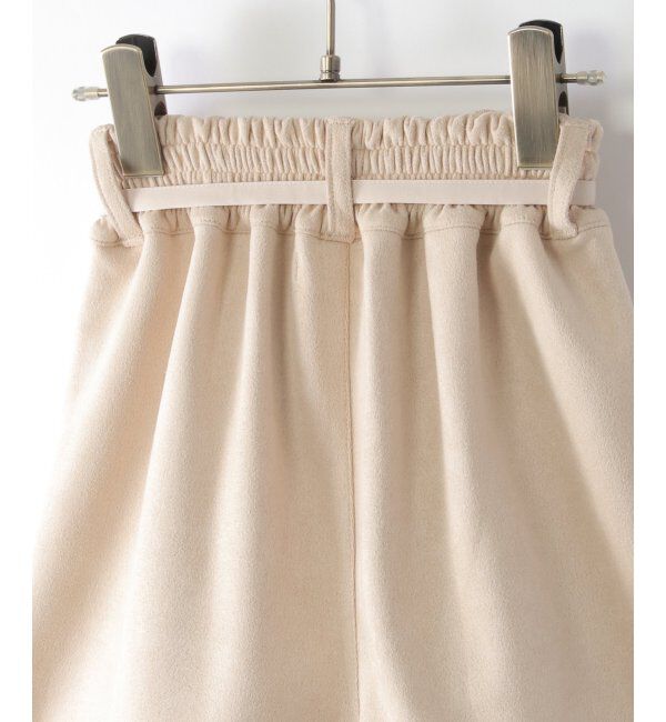 ikka kids「フェイクスエードポンポン付きハーフパンツ（120~160cm）」|その他|