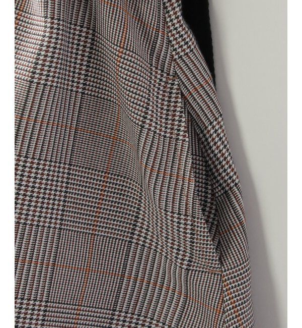 ikka kids「フリルネックレイヤードッキングワンピース（120~160cm）」|スカート|