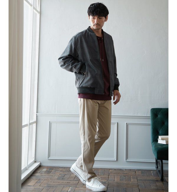 ikka「Teflonブルゾン」|ブルゾン・スタジャン|