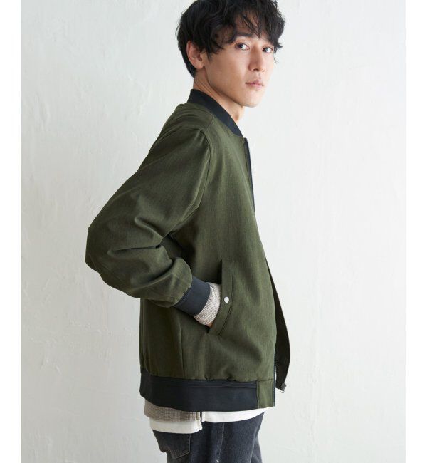 ikka「Teflonブルゾン」|ブルゾン・スタジャン|