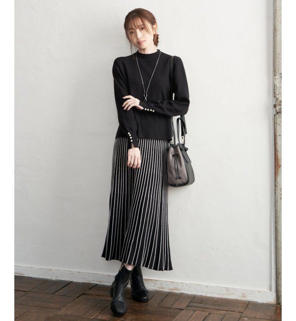 IKKA LOUNGE「配色ニットアップ」|その他|