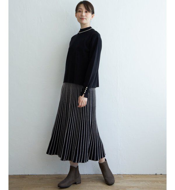 IKKA LOUNGE「配色ニットアップ」|その他|