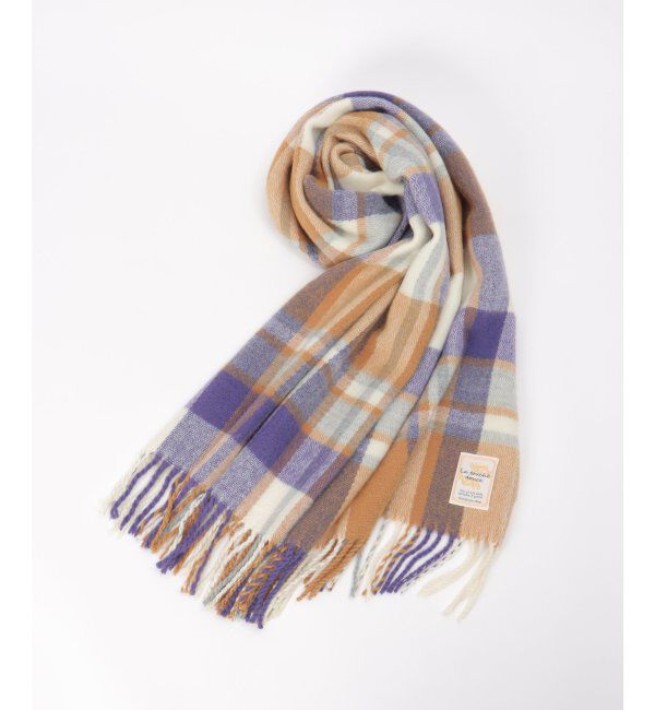 ikka「抗菌加工マルチチェックマフラー」|マフラー|