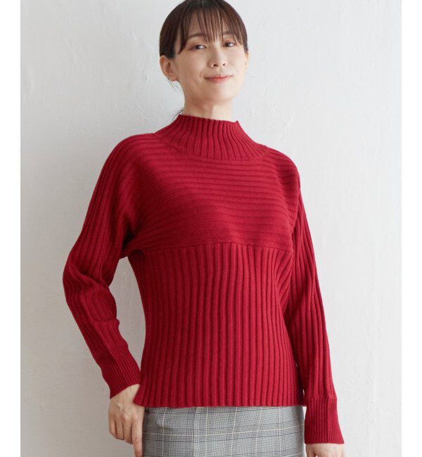 ikka「7Gワイドリブ切り替えプルオーバー」|プルオーバー|