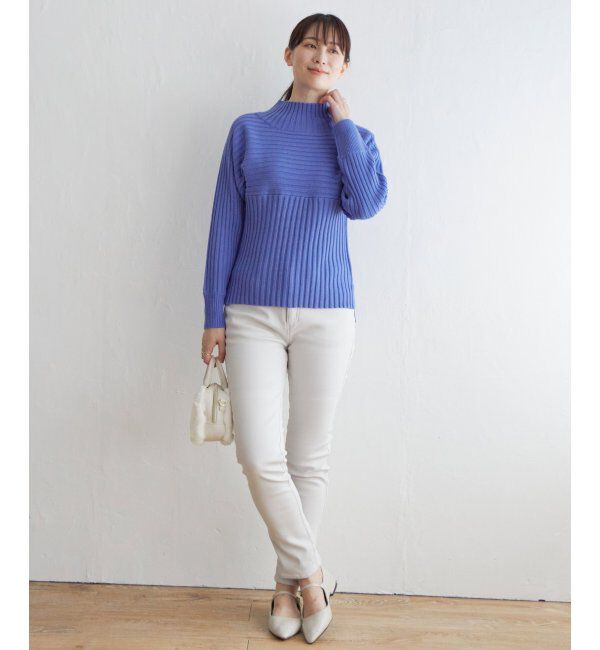 ikka「7Gワイドリブ切り替えプルオーバー」|プルオーバー|