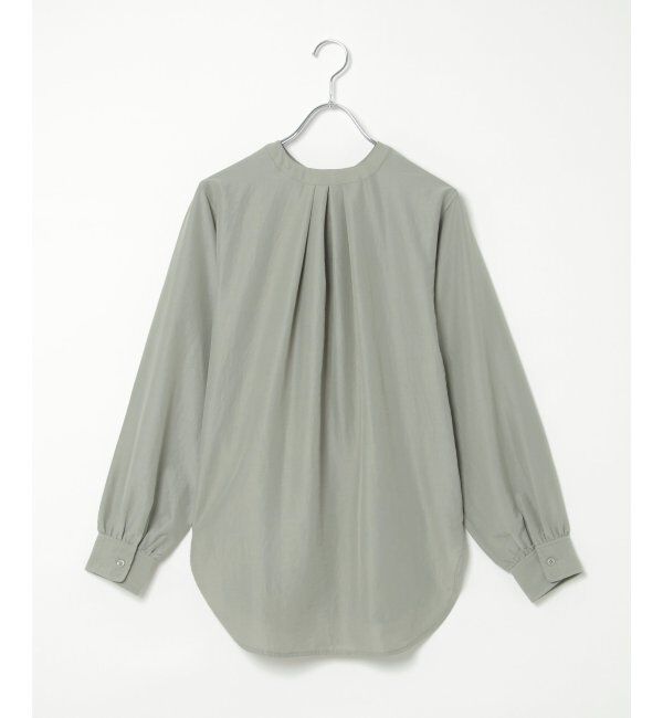 ikka「前後2WAYバンドカラーシャツ」|シャツ・ブラウス|