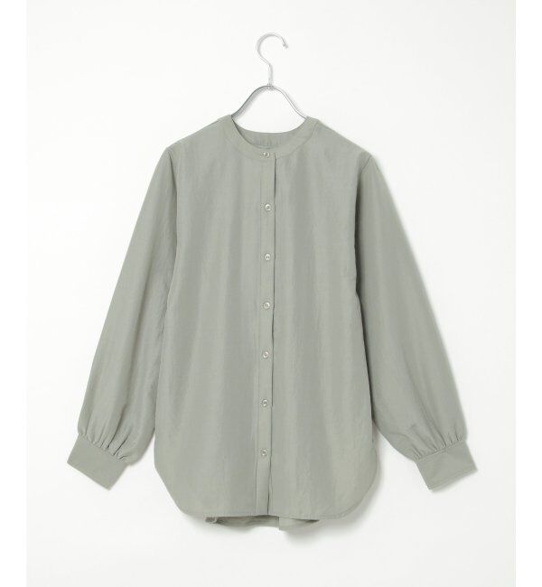 ikka「前後2WAYバンドカラーシャツ」|シャツ・ブラウス|