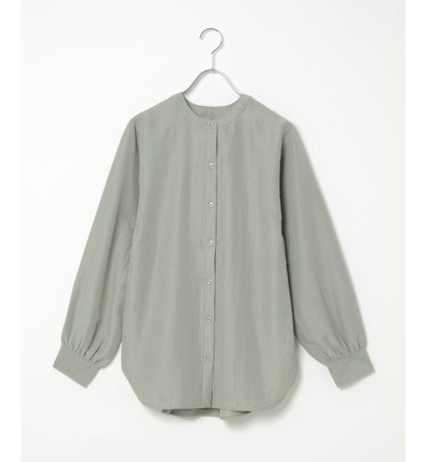 ikka「前後2WAYバンドカラーシャツ」|シャツ・ブラウス|